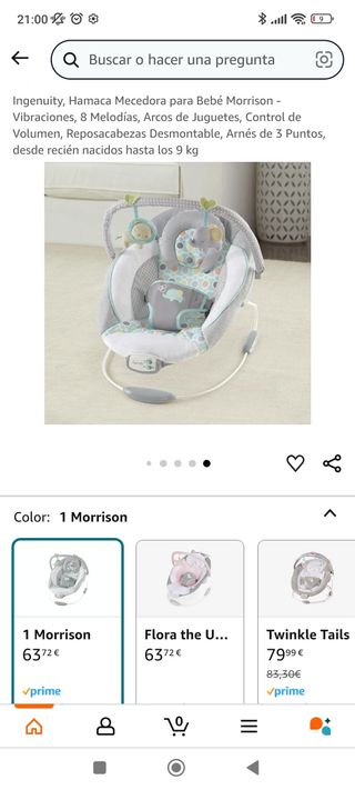 Hamaca bebe