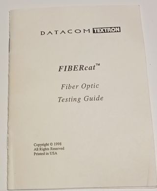 Kit de medición de pérdida óptica