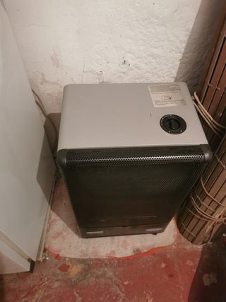 Estufa gas azul