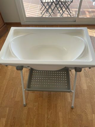 Cambiador y bañera de bebé 2 en 1 plastimyr