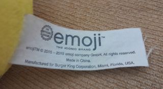 Peluche della serie emoji