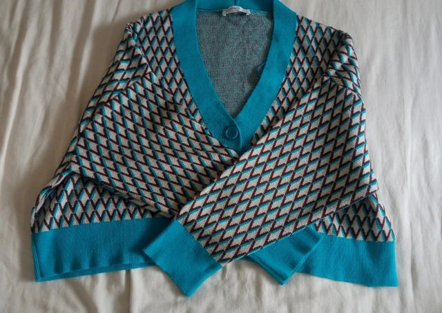 Rebeca cárdigan mujer estampado