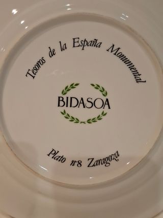 Plato bidasoa zaragoza