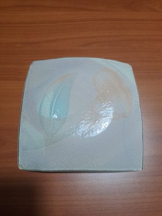 Piattino svuotatasche con fiore