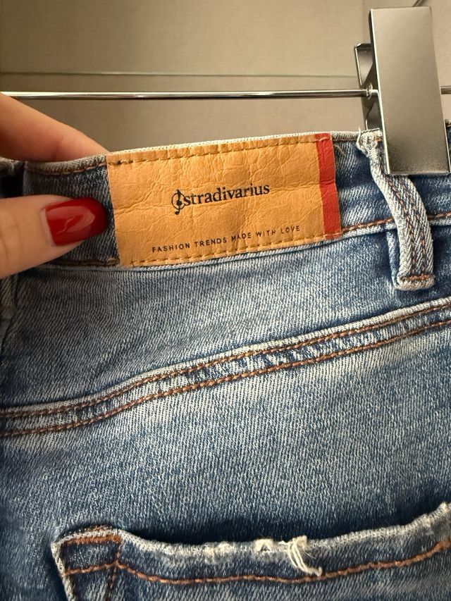 Jeans skinny a vita alta Stradivarius