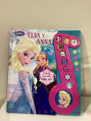 LIBRO MUSICAL 10 BOTONES FROZEN
