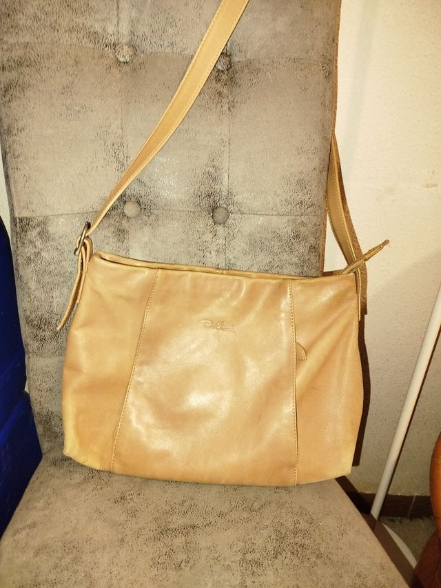 Bolso de cuero paule clement de calidad