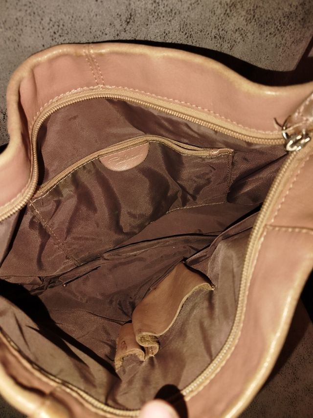 Bolso de cuero paule clement de calidad