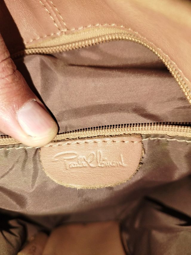 Bolso de cuero paule clement de calidad
