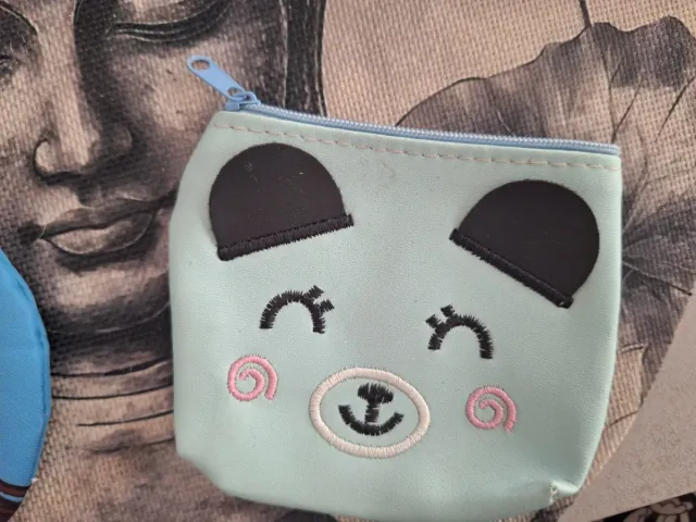 Monedero gato pirata estilo Johnny Depp y perro