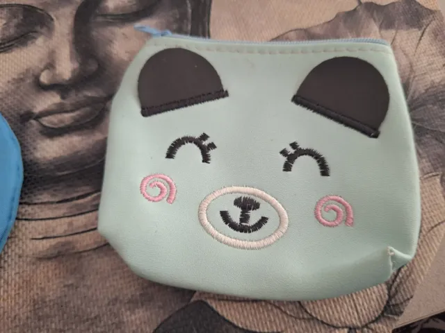 Monedero gato pirata estilo Johnny Depp y perro