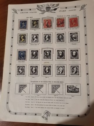 5 Francobolli rari United States 1894