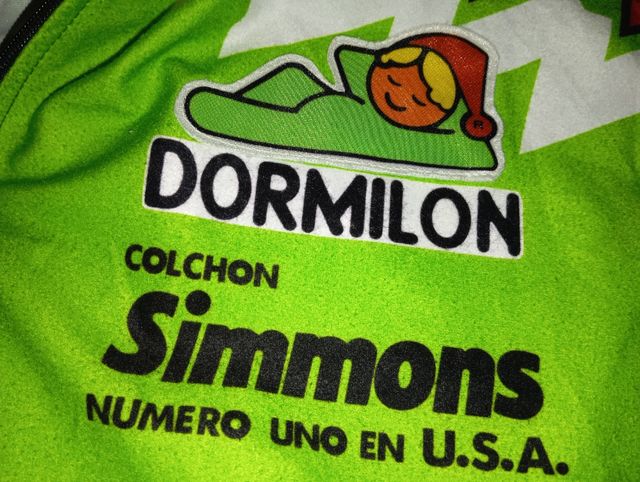 CHAQUETA CICLISMO DORMILON AÑOS 80
