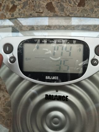 Báscula BALANCE analizador Fisiológico Digital