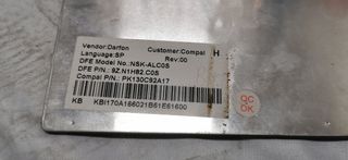 Teclado Darfon portátil Acer 