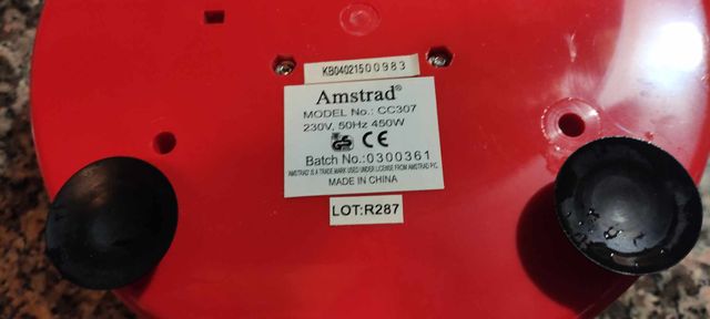 Macchina per zucchero filato Amstrad CC307 (RARA)