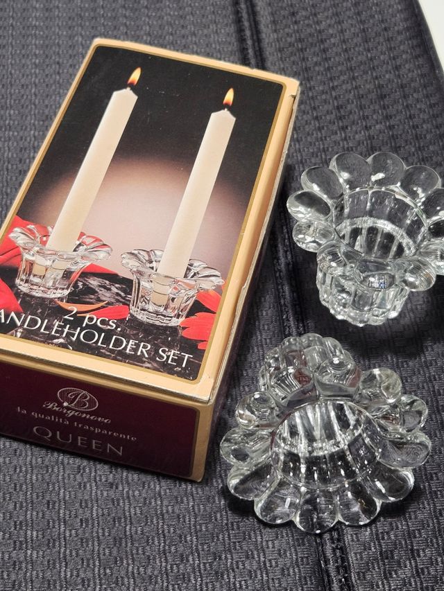 Coppia porta candele