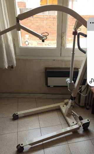 Mini grua para personas