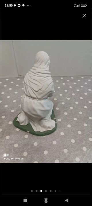 Lavandera figura belen