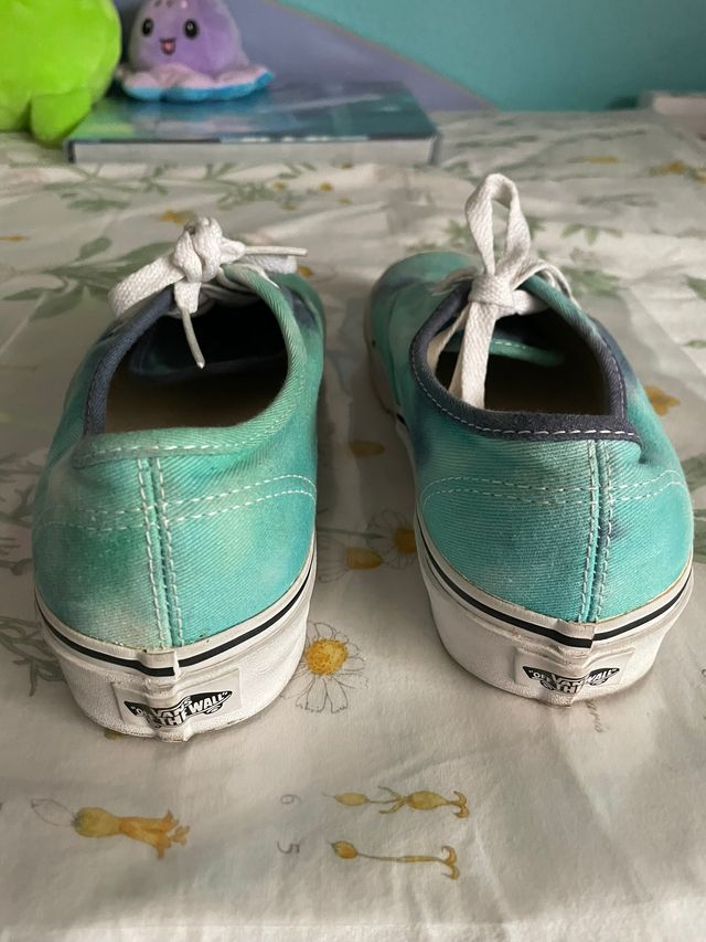 Zapatillas Vans Authentic Tie Dye Navy Turquesa