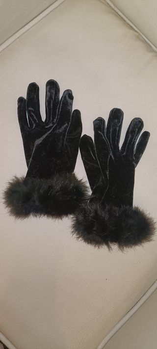 Guantes Terciopelo.