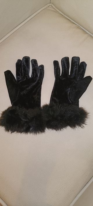 Guantes Terciopelo.