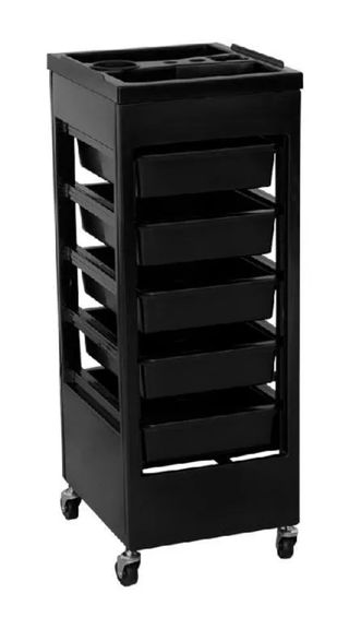 Carro Peluqueria Clip Negro