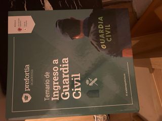 Libros prefortia guardia civil