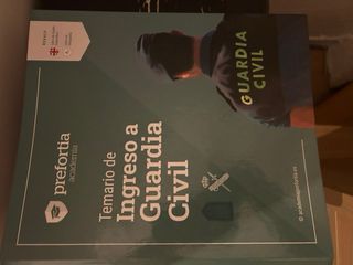 Libros prefortia guardia civil