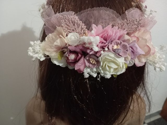 Tocado comunión, mirá mí perfil.