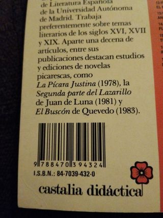 La vida de Lazarillo de Tormes y de sus fortunas y adversidades (Castalia Didactica) (CASTALIA DIDACTICA<C.D>) (Spanish Edition)