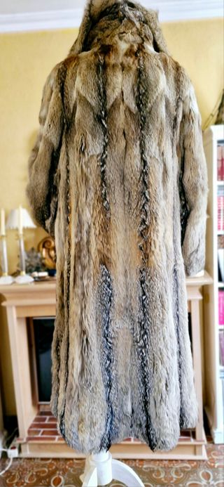 Abrigo de piel Zorro Canadiense 