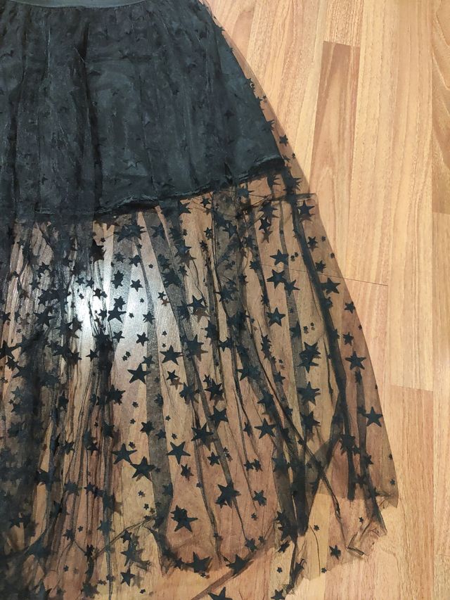 Gonna lunga trasparente Glamorous