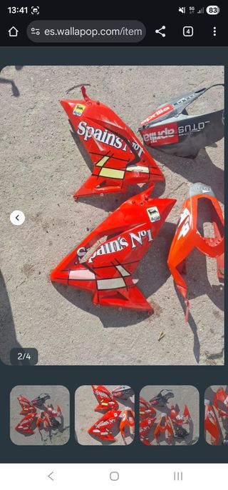 Aprilia rs 50 afilada gpr