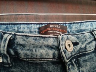 Pantalones altos T-40 Bershka