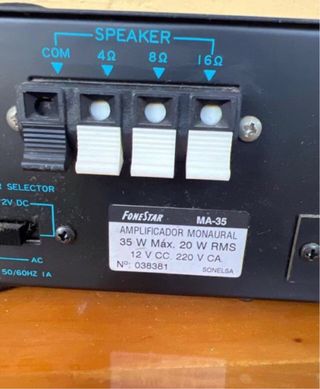Amplificador Fonestar