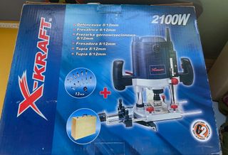 Fresadora madera X-KRAFT 2100W
