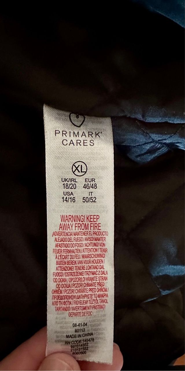 Chaqueta bomber oversize tallas grandes