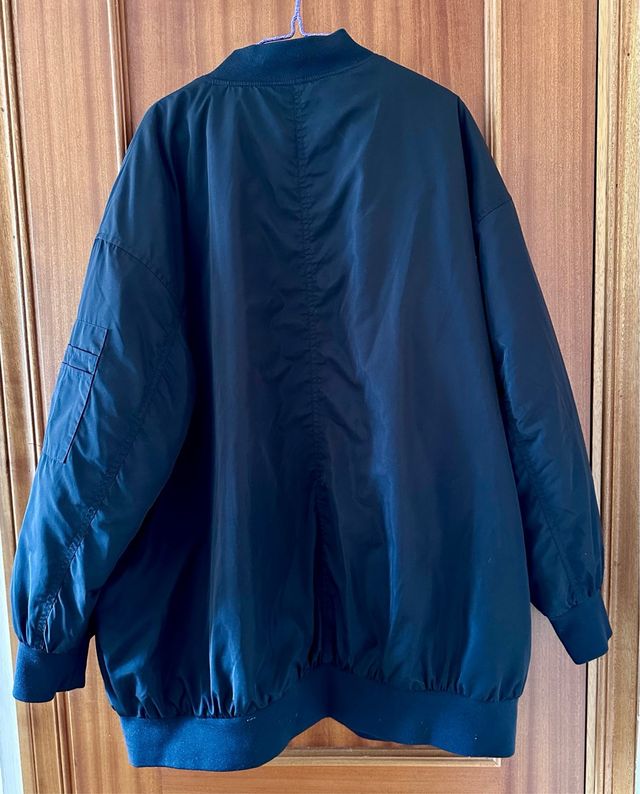 Chaqueta bomber oversize tallas grandes
