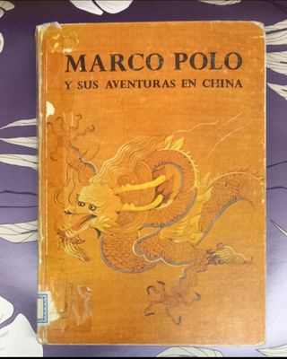Libro antiguo de MARCO POLO