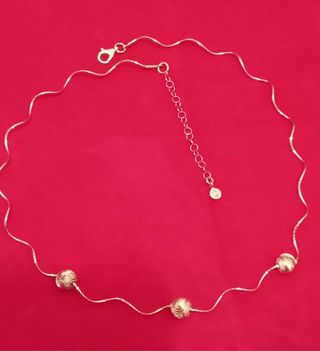 Collar de plata