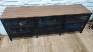 Mueble TV negro de Ikea