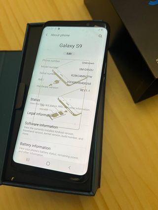 Samsung Galaxy S9 64GB. Snapdragon 845
