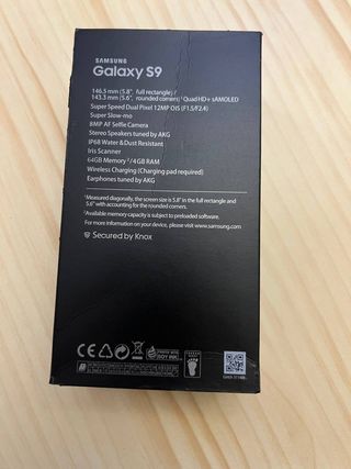 Samsung Galaxy S9 64GB. Snapdragon 845
