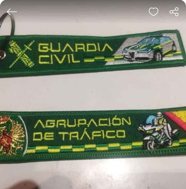 LLAVEROS G. CIVIL BORDADOS