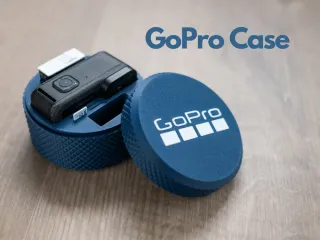 caja para gopro y accesorios