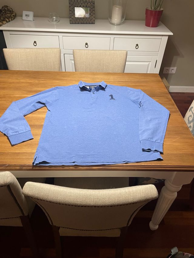 Polo manga larga hombre Hackett talla M