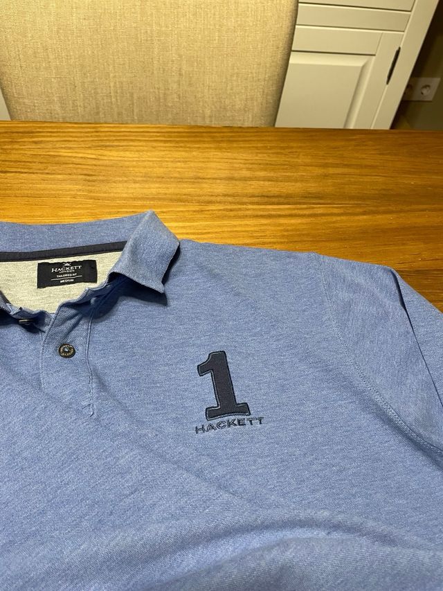 Polo manga larga hombre Hackett talla M