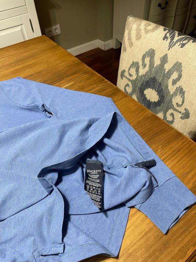 Polo manga larga hombre Hackett talla M