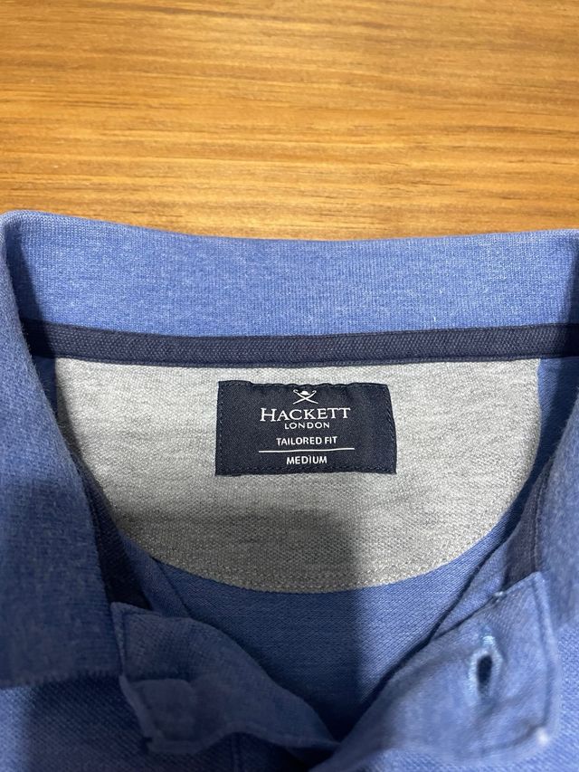 Polo manga larga hombre Hackett talla M